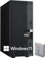 ASUS V500 Home & Business Desktop Computer Intel Core i7 (Up to 4.9GHz), 16GB RAM, 512GB PCIe + 500GB External, Display Port, WiFi 6, HDMI, Keyboard & Mouse, 2-Monitor Support 4K, Windows 11
