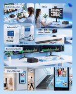 KAMRUI Mini PC E3B 11 Pro AMD Ryzen V2748 (Beat R7 5825U/R5 6650H/R5 7430U, up to 4.3GHz), Mini Desktop Computer 16GB DDR4 512GB SSD, Radeon Vega 7 Graphics Triple 4K Display/Dual LAN/WiFi6/BT5 - Image 9
