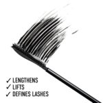 bareMinerals Strength & Length Serum-Infused Black Mascara with Plant-Based Lash Serum, Lengthens, Lifts & Defines for Healthier Lashes, Vegan, Safe for Contact Lens Wearers - Image 5