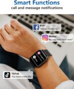 MorePro Fitness Tracker with 24/7 Heart Rate & Blood Pressure Monitor, Blood Oxygen & Sleep Tracker, Smart Watch with Step Calorie Counter, IP68 Waterproof Activity Tracker for Women Men Android iOS - Image 6