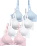 Suggest a better title and return a single title only without any other comments: SALIA GIRL Soft Padded Bras for Girls & Teens 12-14, No Wires Cotton Developed Training Bras