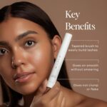 DIME Beauty Volume Mascara - Smudge-Proof Tubing Mascara for Fuller, Thicker Lashes, Adds Volume & Length, Black 0.28 oz / 8 g - Image 3