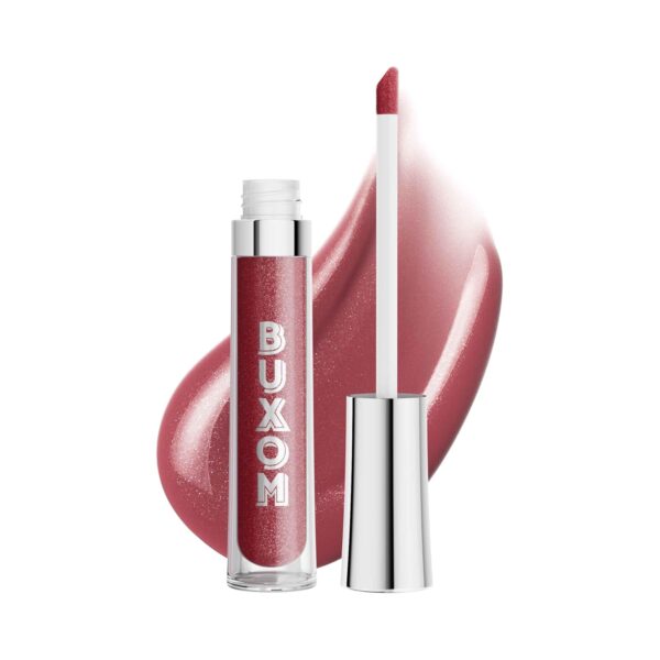 Buxom Full-On Tinted Lip Plumper Gloss, High-Shine Moisturizing Lip Gloss with Peptides and Vitamin E, Vegan Formula