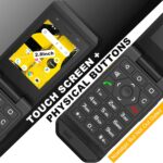 Unifone S22 Rugged Flip Phone Unlocked (16GB) 2.8'' Touchscreen Smart Cell Phone Android 11, IP68 Water Resistant, 4G LTE GSM Single Sim (Black) - Image 5