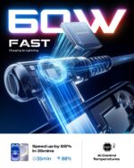 AINOPE USB C to USB C Cable 60W 2Pack 6.6ft C to C Cable Fast Charging Type C Charger Fast Charging Right Angle Sideways Phone Charger USBC - USBC for iPhone 17 Pro Max 16 Accessories Samsung S25 iPad - Image 5