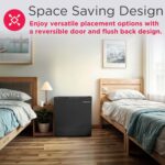 Frigidaire EFR115 Mini Refrigerator - Energy Saving - CFC Free - Slide Out Shelves - Ideal for for Dorm, Office, RV, Garage, Apartment - 1.6 Cubic Feet, Black - Image 6