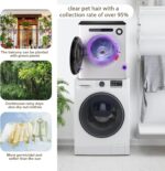 1.6 Cu.Ft.,11LBS Compact Dryer 950W Portable Clothes Dryer Machine with Stainless Steel Drum and Exhaust Hose,Dryer for RVs, Apartments,Dorm Rooms- Quiet, Sturdy,Easy to Use and LED Display - Image 8