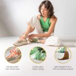 JATAREA Women's Fashion Sneakers – Genuine Leather Casual Shoes, Comfortable Cushioned Insole, Stylish Lifestyle, Lightweight & Durable Travel Sneakers - Image 6