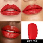 MAKI YIKA Moisture Red Lipstick for Women Hydrated Tinted Lip Balm for Dry Cracked Lips Weightless Glossy Lip Color Juicy Finish,MA063 Red Soul - Image 2
