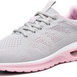 Walking Shoes Women Air Cushion Lightweight Breathable Sneakers & Tennis Footwear, Non-Slip All-Day Comfort for Running, Gym, Travel