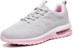 Walking Shoes Women Air Cushion Lightweight Breathable Sneakers & Tennis Footwear, Non-Slip All-Day Comfort for Running, Gym, Travel