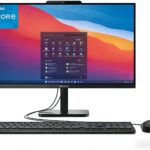 Lenovo IdeaCentre 24 All-in-One FHD Desktop Computer, 16GB DDR4 RAM, 512GB PCIe SSD, Intel 8-Core Processor i3-N305 (Beat i5-1140G7), Lifetime Office 365 for Web, WiFi 6, Bluetooth 5.2, Charcoal, W11H
