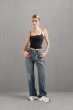 SUUKSESS Women Double Line Square Neck Tank Top Summer Y2K Going Out Basic Cami Shirt - Image 7