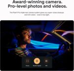 Google Pixel 9 Pro XL - Unlocked Android Smartphone with Gemini, Triple Rear Camera System, 24-Hour Battery, and 6.8" Super Actua Display - Obsidian - 128 GB (Renewed) - Image 3