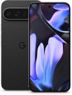 Google Pixel 9 Pro XL - Unlocked Android Smartphone with Gemini, Triple Rear Camera System, 24-Hour Battery, and 6.8" Super Actua Display - Obsidian - 128 GB (Renewed)