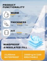 Suggest a better title and return a single title only without any other comments: GSOU SNOW Kids Snow Bibs Girls Boys Snow Pants Ski Bib Overall Waterproof Windproof Warm for Winter (3-16Years) - Image 6