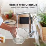 GANIZA Food Processors, Electric Food Chopper with Meat Grinder & Vegetable Chopper - 2 Bowls (8 Cup+8 Cup) with Powerful 450W Copper Motor - Includes 2 Sets of Bi-Level Blades for Fruits/Meat/Nuts - Image 6