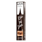 NYX PROFESSIONAL MAKEUP Epic Ink Liner, Waterproof Liquid Eyeliner with Vegan Formula - Dark Chocolate (Dark Brown Matte) - Image 8