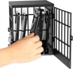 Gemaxvoled Cell Phone Jail Lock Box, Mobile Phones Prison Lockable Cage for Classroom Family Time Party - Image 3