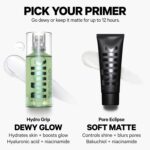 Suggest a better title and return a single title only without any other comments: Milk Makeup Pore Eclipse Mattifying Primer – Blurs Pores, Controls Shine + Holds Makeup for Up to 12 Hours – Creates a Smooth, Even Base for a Soft, Long-Lasting Matte Finish - Image 7