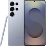 Samsung Galaxy S25 Ultra, 256GB Smartphone, Unlocked Android, AI Night Mode Camera, Snapdragon 8 Elite Fast Processor, 5000mAh Battery, Built-in S Pen, 2025, US 1 Yr Warranty, Titanium Silverblue