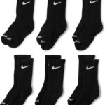 Suggest a better title and return a single title only without any other comments: Nike Kids' 6-Pack Performance Socks
