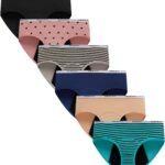 Suggest a better title and return a single title only without any other comments: Demifill Teen Girls Period Panties Juniors First Period Starter Underwear Soft Briefs Pack of 6 Multipack