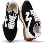 Project Cloud Trendy Fashion Sneakers for Women 2026 - Memory Foam and Non-Slip Comfortable Casual Ladies Shoes for Womens Fashion Sneakers - Lightweight Lace-up Shoes (Lecco)