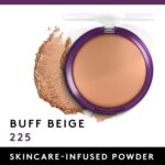 Suggest a better title and return a single title only without any other comments: Covergirl Simply Ageless Instant Wrinkle Blurring Pressed Powder, Buff Beige, 0.39 Oz. - Image 2
