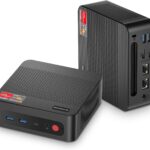 BOSGAME P4 Dual LAN Mini PC Ryzen 7 5700U 16GB DDR4 RAM 512GB SSD, 11 Pro Desktop Computers, Triple 4K Displays, Support PS3 Emulator, WiFi 6E, BT5.2