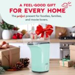 Dash Fresh Pop Popcorn Maker - Oil-Free, Air Popcorn Popper - With Measuring Cup & Recipe Guide - Perfect for Movie Nights - 16 Cups, Aqua - Image 9