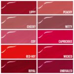Maybelline Super Stay Vinyl Ink Longwear No-Budge Liquid Lipcolor Makeup, Highly Pigmented Color and Instant Shine, Lippy, Cranberry Red Lipstick, 0.14 fl oz, 1 Count - Image 5