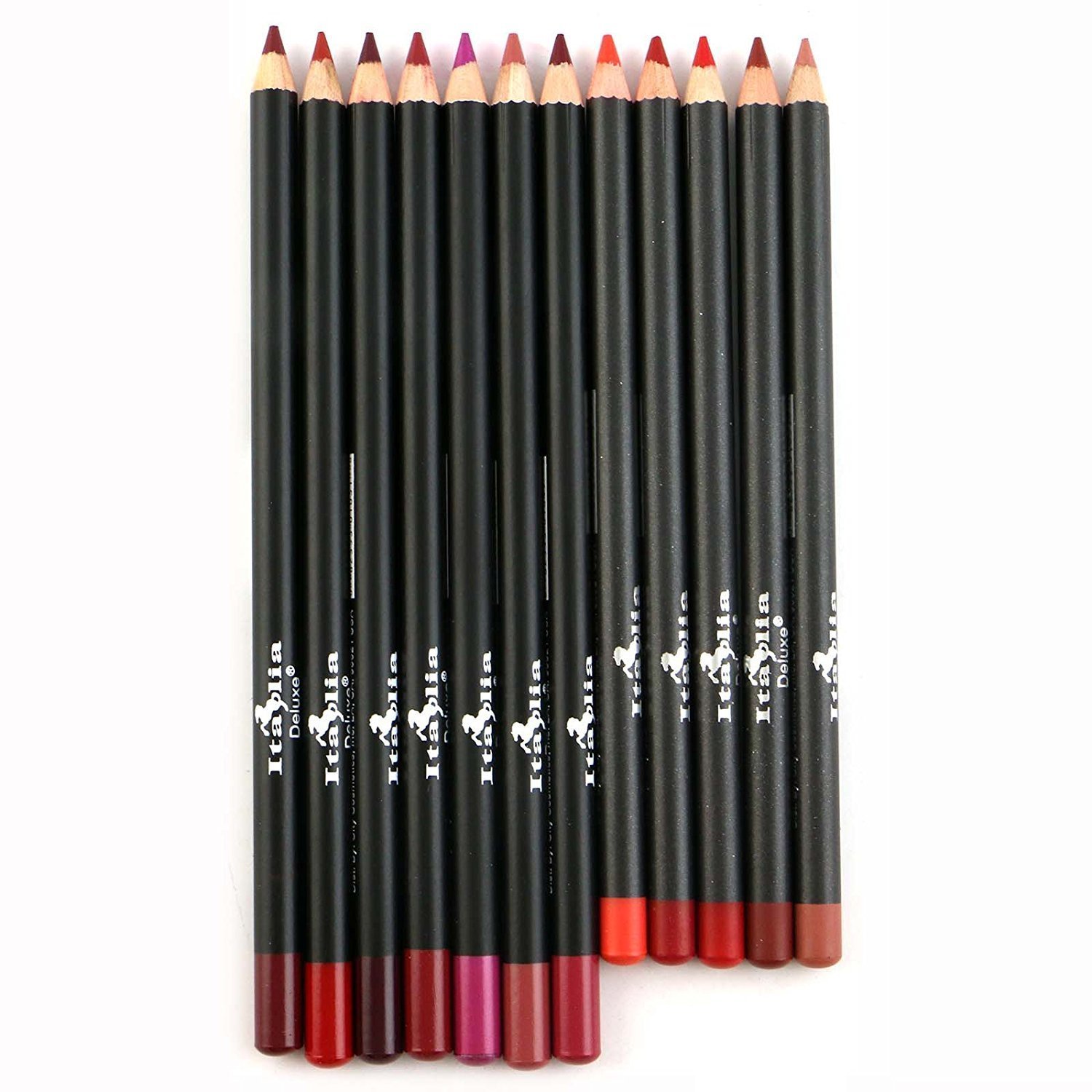 12pc Italia Deluxe Ultra Fine Lip Liner set of 12 12pc Italia Deluxe Ultra Fine Lip Liner set of 12 color