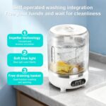 Portable Washing Machine, Underwear Washer, Small Washing Machines, Mini Washing Rechargeable Cordless Washing-Machine, Laundry Cup for Bra, Underwear, Socks，Large Capacity Endurance - Image 3