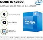 HP Desktop Computer Tower PC, Intel 6-Core i5-12500 Processor, 32GB DDR4 RAM, 1TB PCIe NVMe SSD, WiFi & Bluetooth, KB & Mouse, Windows 11 Home, for Home Office, Business & Student - Image 2