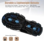 Hogent Steel Toe Shoes for Women Men Wide Non Slip Composite Work Sneakers Indestructible Comfortable Safety Tennis Shoes Lightweight Breathable Construction Sneakers Puncture Proof Ergonomic Design - Image 5