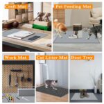 Nugget Ice Maker Countertop Mat with Non-Slip Dots, Waterproof Silicone Mat for Portable Small Mini Countertop Ice Machine Maker, 19''x12'' - Image 7