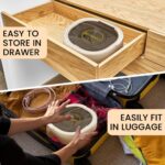 portable washing machine15L with Spin Basket – Small Washer portable for Underwear, Delicate Clothes, and Light Laundry – Ideal for Apartments, Dorms, Hotels, and Camping. - Image 5