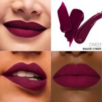 Mauve Lipstick Matte for Women, Superstay Long Lasting Red Lipstick Smudgeproof Liquid Lipsticks, Cruelty Free Lip Makeup (DM03 Mauve Cyber) - Image 2