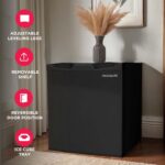 Frigidaire EFR115 Mini Refrigerator - Energy Saving - CFC Free - Slide Out Shelves - Ideal for for Dorm, Office, RV, Garage, Apartment - 1.6 Cubic Feet, Black - Image 3