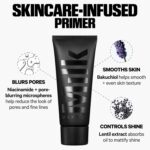 Suggest a better title and return a single title only without any other comments: Milk Makeup Pore Eclipse Mattifying Primer – Blurs Pores, Controls Shine + Holds Makeup for Up to 12 Hours – Creates a Smooth, Even Base for a Soft, Long-Lasting Matte Finish - Image 4
