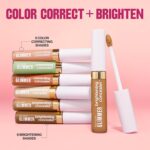 Suggest a better title and return a single title only without any other comments: Revlon Glimmer Correcting Concealer, Liquid Under Eye Makeup, Made with Caffeine, Vitamin C, & Stevioside, 115 Yellow, 0.3 fl oz - Image 9