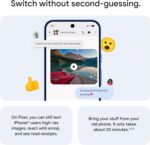 Google Pixel 10 - Unlocked Android Smartphone - Gemini AI Assistant - Advanced Triple Rear Camera, Fast-Charging 24+ Hour Battery, and 6.3" Actua Display - Obsidian - 128 GB (2025 Model) - Image 8