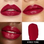 MAKI YIKA Moisture Burgundy Lipstick for Women Hydrate Lip Balm for Dry Cracked Lips Weightless Glossy Lip Color Juicy Finish,MA061 Red Tone - Image 2