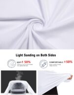 Dalavch 4 Pack Women’s Long Sleeve Basic Shirts Crew Neck Slim Fitted Compression Gym Workout Athletic Underscrubs Tops - Image 3