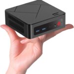 C4 Mini PC 11 Pro, Ryzen 5 3550H (Beat 4300U /3500U /3300U) Desktop Computer Dual 1000Mbps NIC LAN, 16GB RAM 512GB SSD Micro PC, WiFi 5, BT 5.0, Triple Display, PC for Home Theater, Office