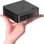 C4 Mini PC 11 Pro, Ryzen 5 3550H (Beat 4300U /3500U /3300U) Desktop Computer Dual 1000Mbps NIC LAN, 16GB RAM 512GB SSD Micro PC, WiFi 5, BT 5.0, Triple Display, PC for Home Theater, Office