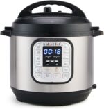 Instant Pot Duo 7-in-1 Electric Pressure Cooker, Slow Cooker, Rice, Steamer, Sauté, Yogurt Maker, Warmer & Sterilizer, Includes App With Over 800 Recipes, Stainless Steel, 6 Quart