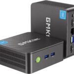 GMKtec G3S Mini PC, 16GB RAM 512GB M.2 SSD Intel N95 (Beats N100, 3.4GHz) Mini Desktop Computer with VESA Mount for Office Home Business HTPC Proxmox, Dual 4K Display, WiFi 5, Gigabit Ethernet