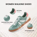Rosella Carlie Womens Sneakers - Women's Fashion Sneakers with Removable Insole - Stylish and Lightweight Spring Shoes for Women Casual Non-Slip Lace-Up Walking Footwear - Image 2